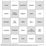 Religious Bingo Cards To Download Print And Customize