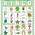 Saint Patrick s Day Vocabulary BINGO Memory Matching