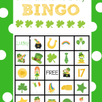 St Patrick s Bingo Cards Crazy Little Projects