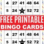 These Printable Bingo Cards Are Perfect For Any Occasion