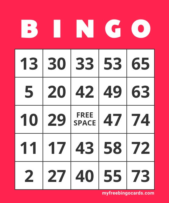 Virtual 1 75 Number Bingo Bingo Cards To Print Bingo 