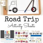 12 Road Trip Activity Sheets 3 Boys And A Dog 3 Boys