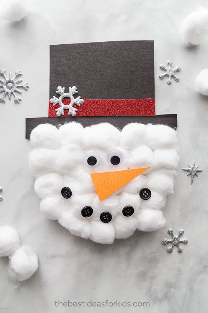 33 Adorable Snowman Crafts For Kids And Grownups To Make 
