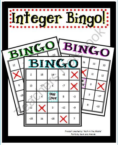 51 Integer Activities Ideas Integers Math Integers 