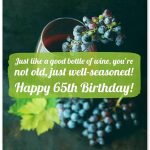 65th Birthday Wishes And Amazing Birthday Card Messages