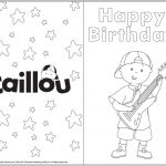 Activities Caillou