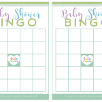 Baby Shower Bingo A Classic Baby Shower Game That s