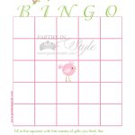 Baby Shower Game Bingo Printable DIY On Luulla