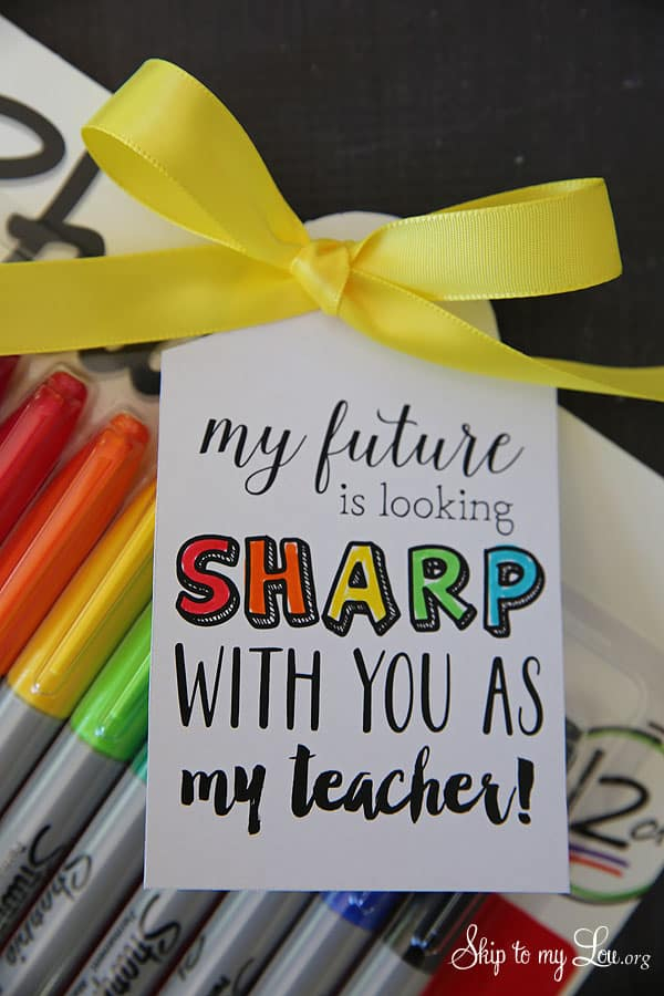 Back To School Teacher Gift Tags Skip To My Lou