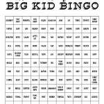 Big Kids General Conference Bingo Fab N Free