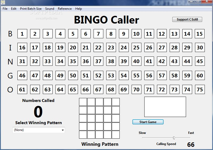 Bingo Caller Game Free Download