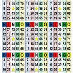 Bingo Cards 1008 Cards 9 Per Page Pdf Download Etsy In