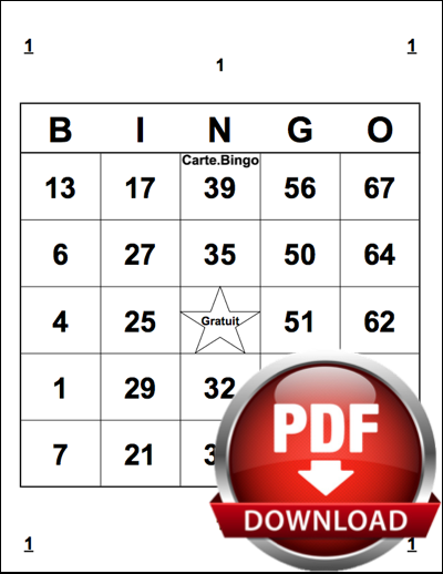 Cartes Bingo Imprimer G n rateur Bingo