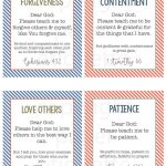 Children s Prayer Cards 40 Christian Prayer Cards For