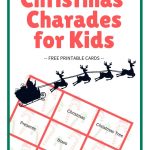 Christmas Charades For Kids BonBon Break