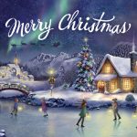 Christmas Spirit Interactive Christmas ECard Blue