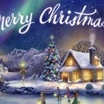 Christmas Spirit Interactive Christmas ECard Blue