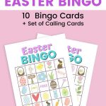 Easter Bingo Free Printable Easter Bingo Easter Bingo