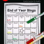End Of The Year Bingo Playdough To Plato