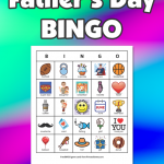Father s Day BINGO Game FREE Printable Game From