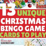 Free Christmas Bingo Game Card Printables Christmas