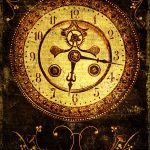 Free Digital Collage Sheet Vintage Clocks ATC Cards