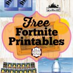 Free Fortnite Party Printables Mandy s Party Printables