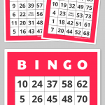 Free Printable Bingo Cards Free Printable Bingo Cards