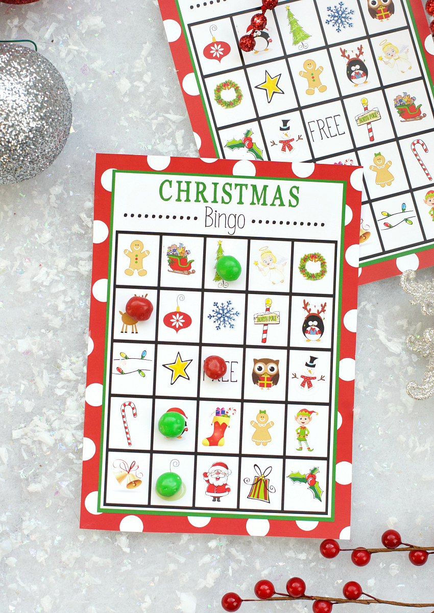 Free Printable Christmas Bingo Game Free Printable Christmas Bingo Game