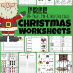 Free Printable Christmas Worksheets For Kindergarten