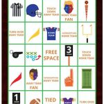 Free Printable Football Bingo Cards Kids Party Games