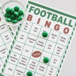 Free Printable Football Bingo For Game Day Fun Sunny Day