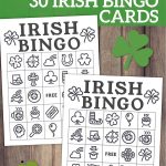 Free Printable St Patrick s Day Bingo Cards Paper Trail