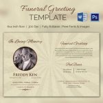 Funeral Program Template 10 Free Word PSD Format