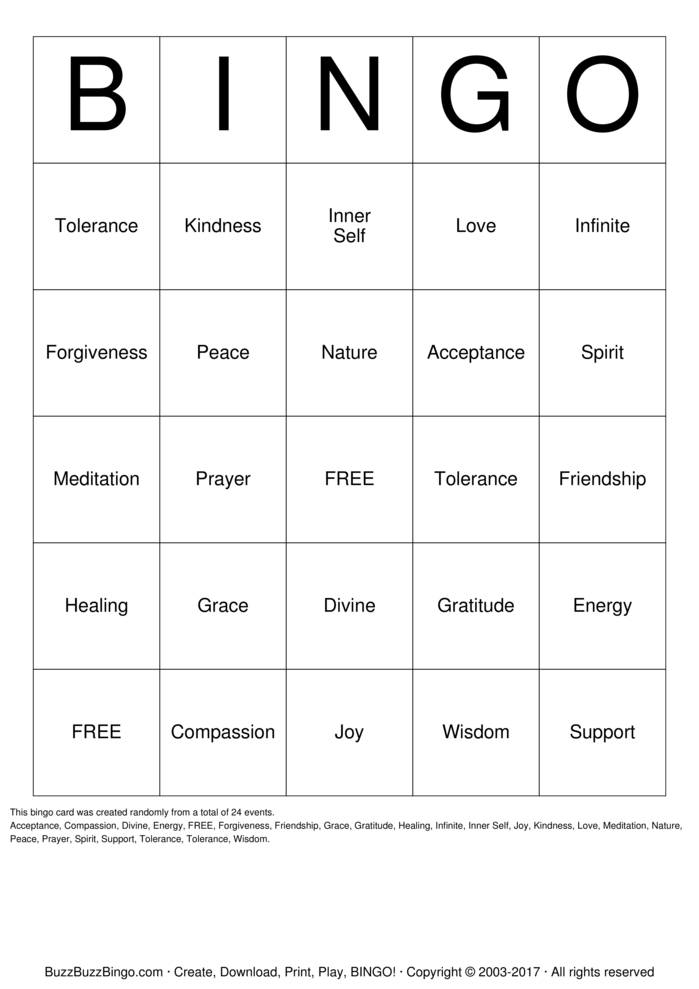 Gratitude Bingo Bingo Cards To Download Print And Customize 