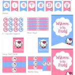 Hello Kitty Birthday Party Printables Printable Treats