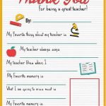 Image Result For Letters To My Teacher Preschool Teacher