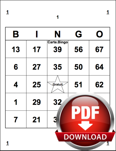 Imprimer Des Cartes Bingo G n rateur Bingo