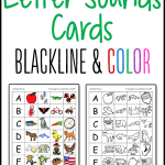 Letter Sounds Printables PreKinders