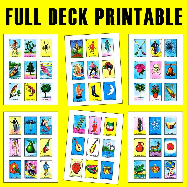 Loteria ON DEMAND Play Any Time Any Where Etsy In 2020 