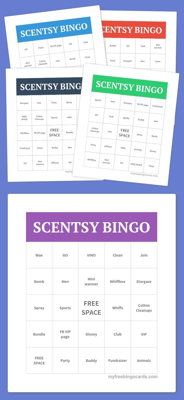 Make Your Own Free Bingo Cards At Myfreebingocards 