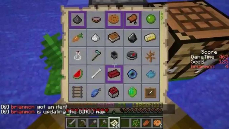 Minecraft BINGO V2 4 Free To Download Game seeds