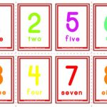 Number Flashcards Classic Numbers Aussie Childcare Network