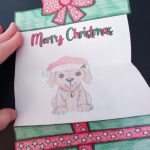 Present Folding Surprise Printable Card Today s Creative
