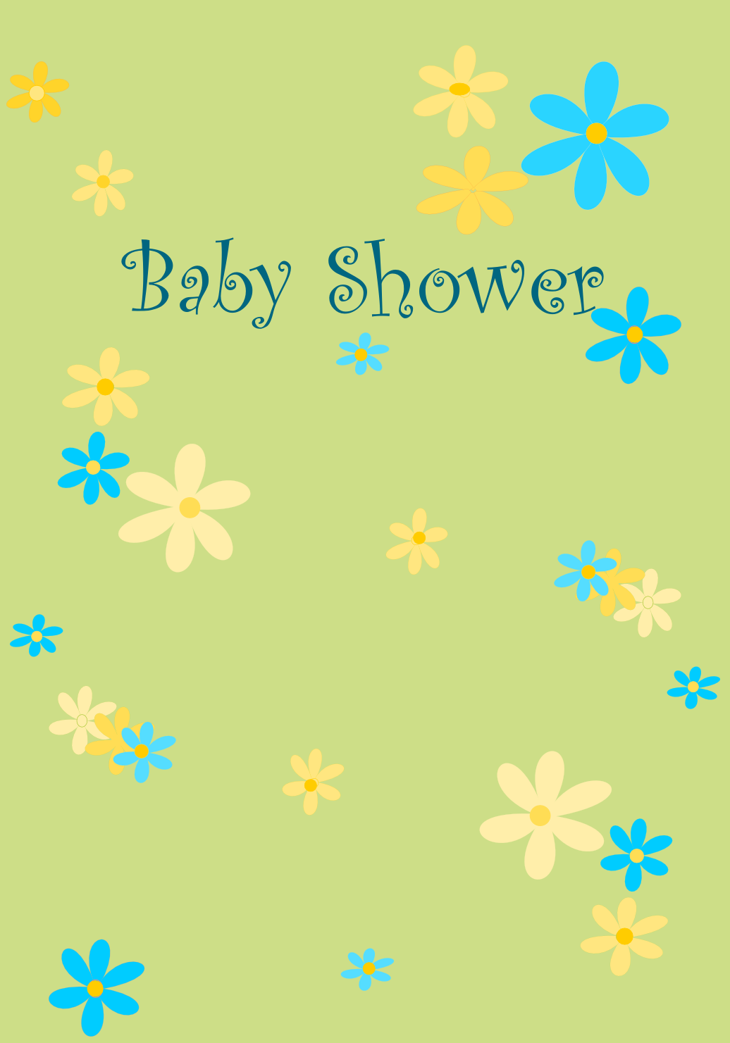 Printable Birthday Cards Printable Baby Shower Cards 