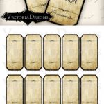 Printable Blank Apothecary Labels More Vintage Labels