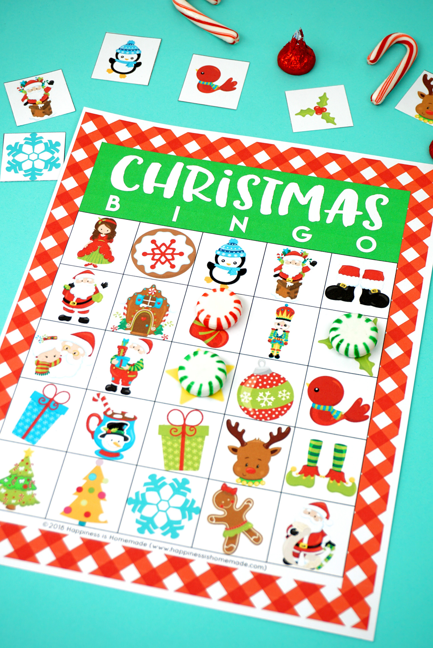 Printable Christmas Bingo Game Happiness Is Homemade