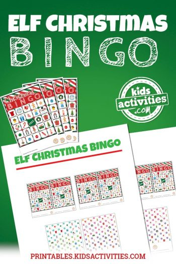 Printable Christmas Elf On The Shelf Bingo Cards For Elf 