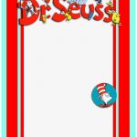 Printable Dr Seuss Invitation Template Dr Seuss