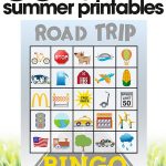 Road Trip Bingo Free Summer Printable Game For Kids